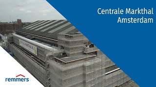 Concrete repair & conservation - Central Market Hall Amsterdam (NL)