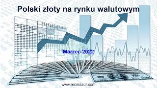 Polski złoty na rynku walutowym   Marzec 2022