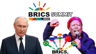 BRICS SUMMIT | Julius Malema's Speech on BRICS & Pres. Putin