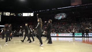 Commissioner's Cup WNBA Las Vegas Game Performance I Stadium #dance