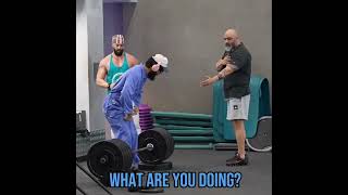 Elite Powerlifter Pretended to be a CLEANER #Anatoly Gym Prank