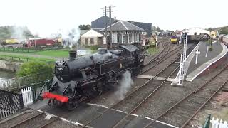 Bo'ness Steam Gala in the rain 2024