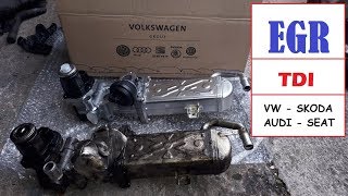 P0403 - My way of "HOW TO REPLACE EGR TDI", VW, Seat, Skoda, Audi ("EASY-PEASY" style)