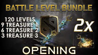 TWO!!! LEVEL BUNDLE OPENING - The International 2020 Battle Pass Weekend Sale