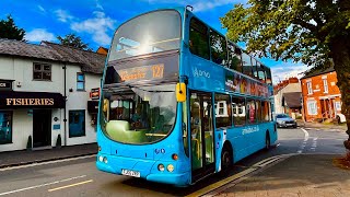 **RAPID** Ride on Arriva Midlands VDL/DAF DB250 Wright Pulsar Gemini 4770 (FJ06 ZRP) Route 127