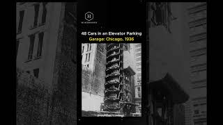 "48 Cars in an Elevator Parking Garage: Chicago, 1936"