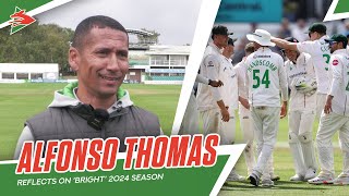 "WE'RE GOING IN THE RIGHT DIRECTION" | Thomas Reflects on 2024 Season  🏏