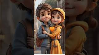 Cute 🥰 cartoons// prya ore priya song 💞 #bollywood #love