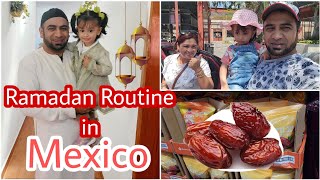 First Sehri Iftar Routine of Ramdan🌙 in Mexico - Pakistani🇵🇰 in Mexico🇲🇽