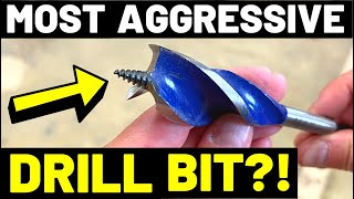 FASTEST DRILL BIT For Drilling Large Holes?! (Speedbors Explained--How To Bore Large Holes Quickly!)