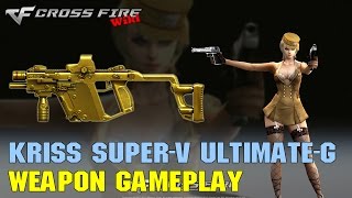 CrossFire - Kriss Super-V Ultimate Gold - Weapon Gameplay