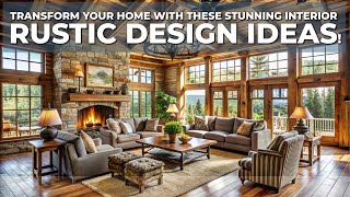 Transform Your Home with These Stunning Interior Rustic Design Ideas!