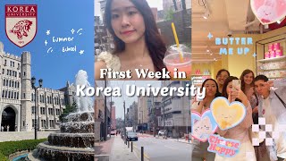 First Week in Korea University EP 2: Orientation Day, New Friends, Exploring Hongdae & Myeongdong!