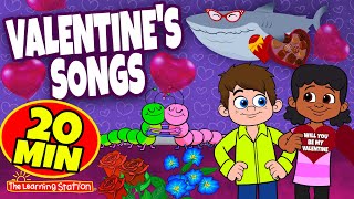 Valentine's Day Videos ♫ Valentine's Songs ♫ Valentine's Day Songs by The Learning Station