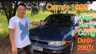 TOYOTA CAMRY 1998 - 22 NĂM|DƯỚI 200TR|XE SANG DÀNH AE THU NHẬP THẤP| Mây vlog