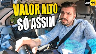 🔴 NEM A CHUVA ATRAPALHOU - FOQUEI E FIZ ACONTECER ! Uber e 99pop