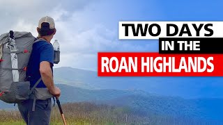 Hiking the Appalachian Trail in the Roan Highlands