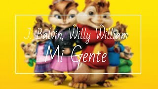 J. Balvin, Willy William - Mi Gente (COVER by Chipmunks)