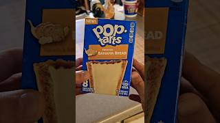 'New' Banana Bread🍌Pop Tarts! #Shorts #PopTarts #BananaBread #New #Breakfast #Snack