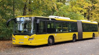 Bus Berlin | Mitfahrt im kompl. 170 von Baumschulenstr./Fähre bis S+U Rathaus Stegl. im Scania GN18