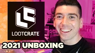 LOOTCRATE UNBOXING 2021 - My First Unboxing Experience