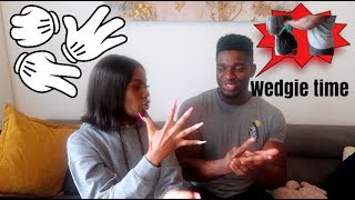 ROCK PAPER SCISSORS !!!! (WORST WEDGIE)