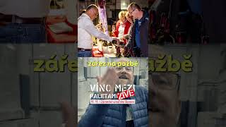 Víno mezi paletami - ŽIVĚ! 11. 11. 2023, 15:00 - 22:00 hod. BZENEC