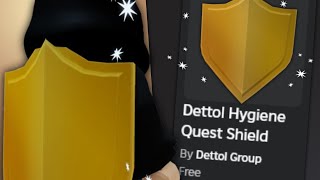 30K STOCK! ITEM GRATIS BARU Dettol Hygiene Quest Shield DI GAME Dettol Hygiene Quest (ROBLOX)