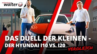 Hyundai i10 vs Hyundai i20 | Stadtflitzer vs. Kleinwagen? | Vergleich der #Kleinwagen