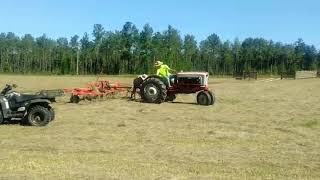 Ford 960 in the hay field