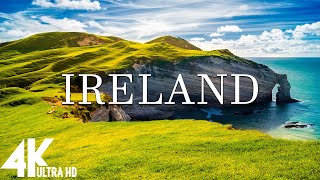 FLYING OVER IRELAND (4K UHD) – расслабляющая музыка и красивые видеоролики о природе – 4K видео HD