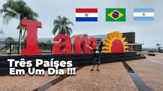 Paraguai + Argentina + Brasil | Rotina De 1 Dia Em 3 Páises !!!