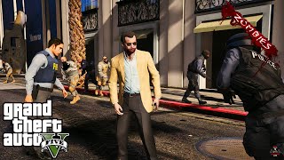 GTA 5 - Michael Becomes A Zombie | Michael VS Police | GTA 5 MODS