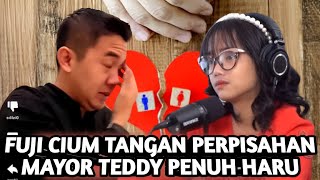 PENUH HARU ! MOMEN FUJI AN SALAMAN CIUM TANGAN MAYOR TEDDY SAMBIL MENANGIS