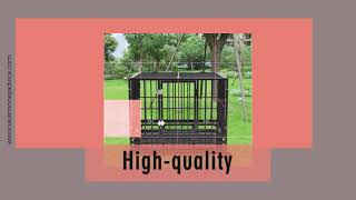 Single Door & Double Door Folding Metal Dog Crates