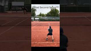 Can You Hit A Better Second Serve?? 🚨 🚨