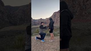 My Sister’s Sunset Engagement at Red Rock Canyon, Las Vegas!