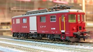 ROCO 72656 Electric baggage Railcar De4/4, SBB