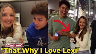 Andrew Davila Confirms That His In Love With Lexi Rivera!!? 💞🥰 #landrew