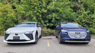 2024 Lexus RZ450e vs Acura ZDX TypeS vs Audi Q4