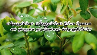 Sthotharipen sthotharipe I Tamil Christian Song I With Lyrics