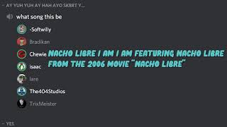 When you knew the song but you said "Nacho Libre"