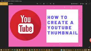 How to create a YouTube thumbnail with Canva- free & easy