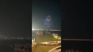 Amazing Fireworks Dev Diwali Varanasi #shorts