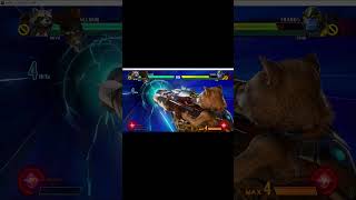 Rocket Raccon and Grout super power #marvel #reels #reels #gaming ##viral #capcom #thanos #shorts