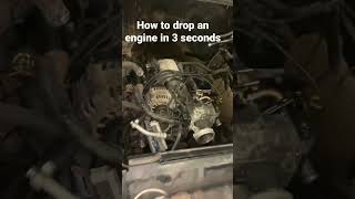 Removing a engine in 3 seconds