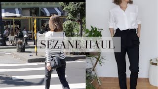 Sezane Haul & Try-On | What I got in NYC