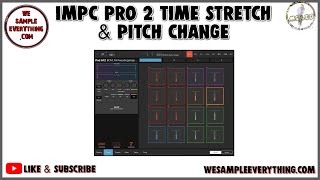 iMPC Pro 2 Time stretching & pitch change in iMPC Pro2