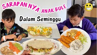 MENU SARAPAN TIMMY DALAM SEMINGGU | TETEP ADA NASINYA DONG😅