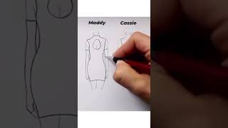 How to draw dress Satisfying Créative Art That Another LevelPart #Shorts #art #draw #drawing